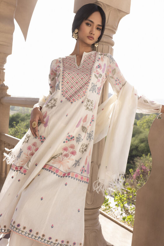 Arjana Kurta Set - Natural, Natural, image 5